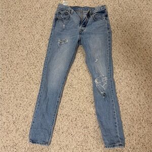 Levi's 501 Skinny Ripped Jeans in Can’t Touch This